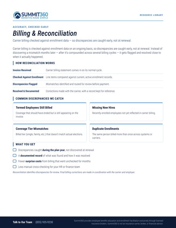 Billing & Reconciliation thumbnail