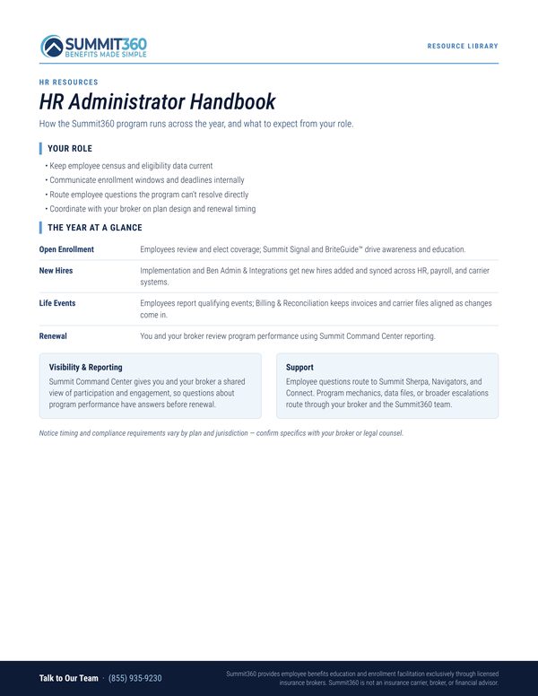 HR Administrator Handbook thumbnail